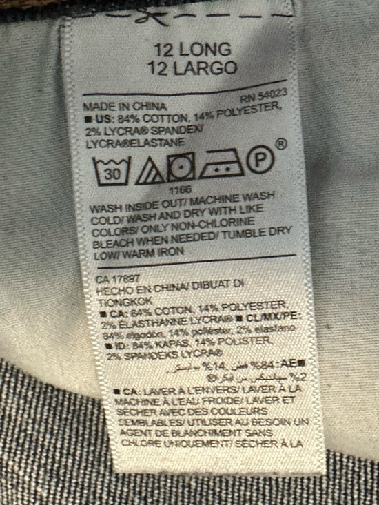 🌻 Old Navy Mid-Rise Curvy Straight-Leg Jeans #667 - Picture 11 of 12